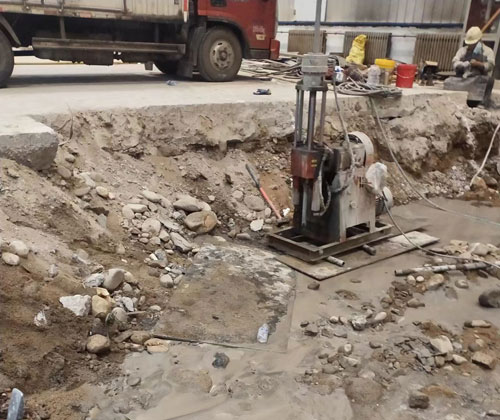 贺兰公路下沉压浆